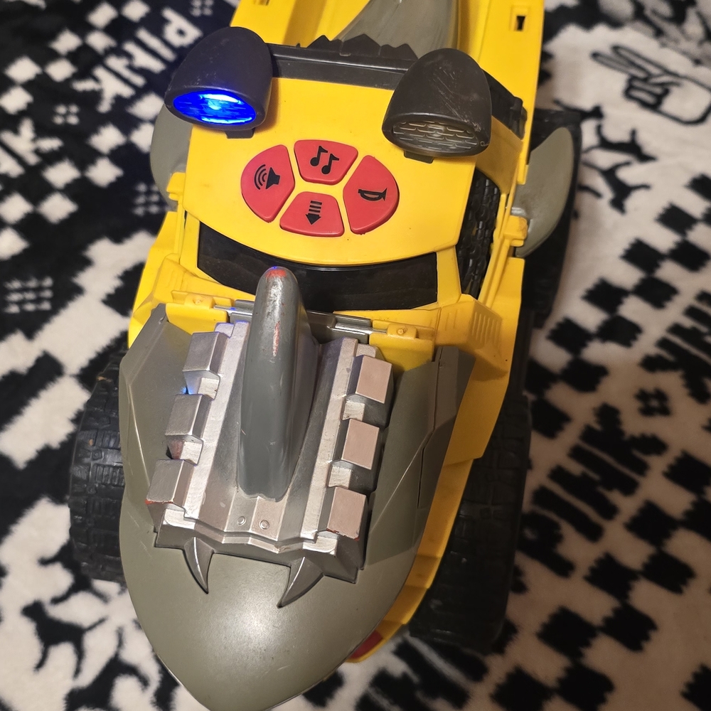 Yellow and Gray Kids Toy Vehicle